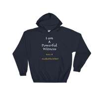 Powerful Witness Hooded Sweatshirt - Walk Of The Spirit Apparel