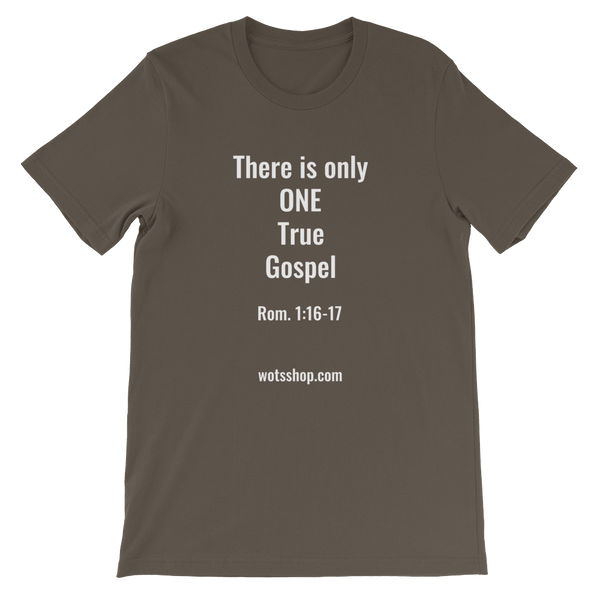 One Gospel Short-Sleeve Unisex T-Shirt - Walk Of The Spirit Apparel