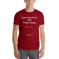 Resurrection Power Short Sleeve T-shirt - Walk Of The Spirit Apparel