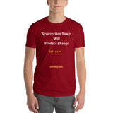 Resurrection Power Short Sleeve T-shirt - Walk Of The Spirit Apparel