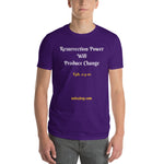 Resurrection Power Short Sleeve T-shirt - Walk Of The Spirit Apparel