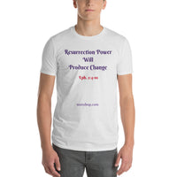 Resurrection Power Short Sleeve T-shirt - Walk Of The Spirit Apparel